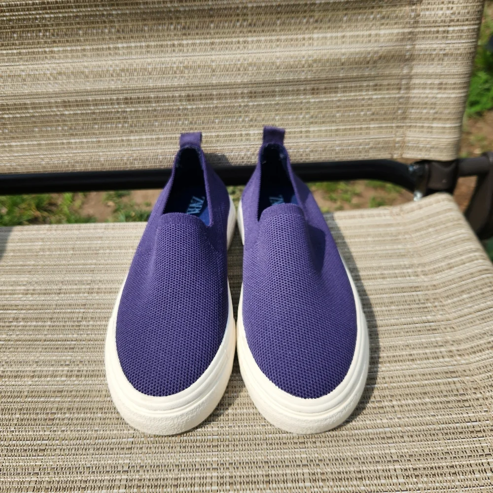 Zara fabric sneakers